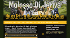 Desktop Screenshot of buldoguebrasil.com.br